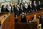 Avslutningen av riksdagens valperiod 12.4.2011. Foto: Lehtikuva